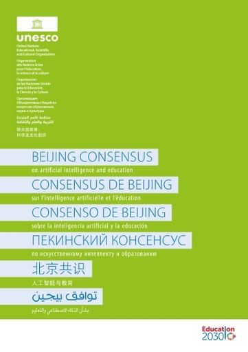 Beijing Consensus on Artificial Intelligence and Education